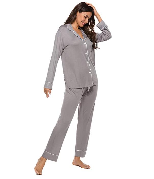 Mathea Womens Sleepwear Long Sleeve Sleepwear