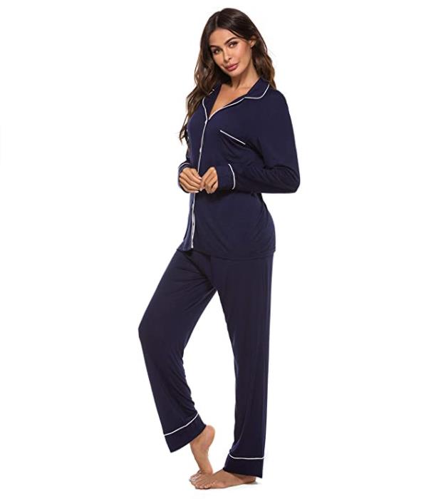Mathea Womens Sleepwear Long Sleeve Sleepwear