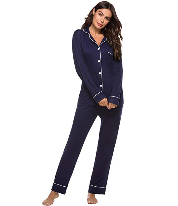 Mathea Womens Sleepwear Long Sleeve Sleepwear