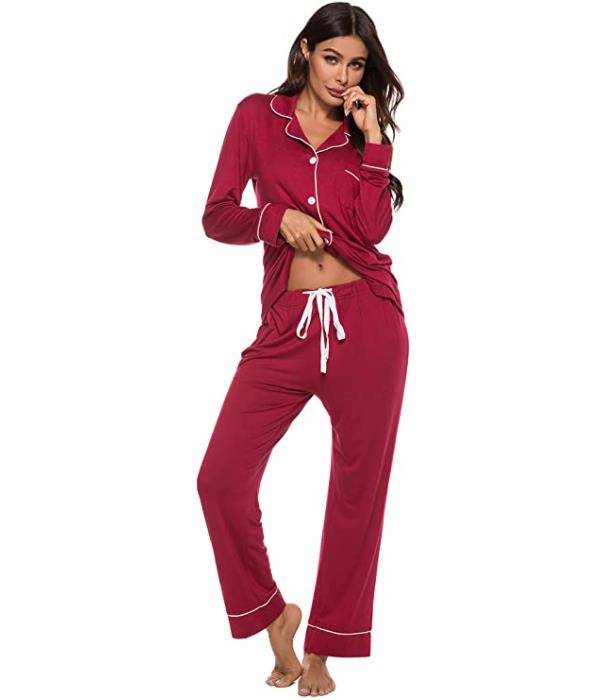 Mathea Womens Sleepwear Long Sleeve Sleepwear