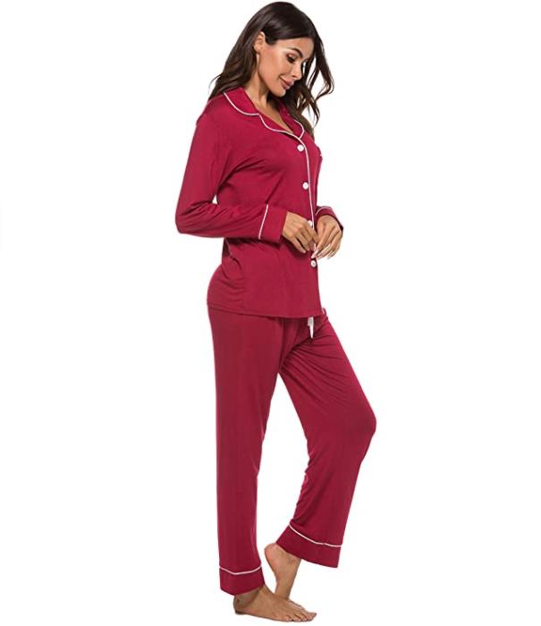 Mathea Womens Sleepwear Long Sleeve Sleepwear